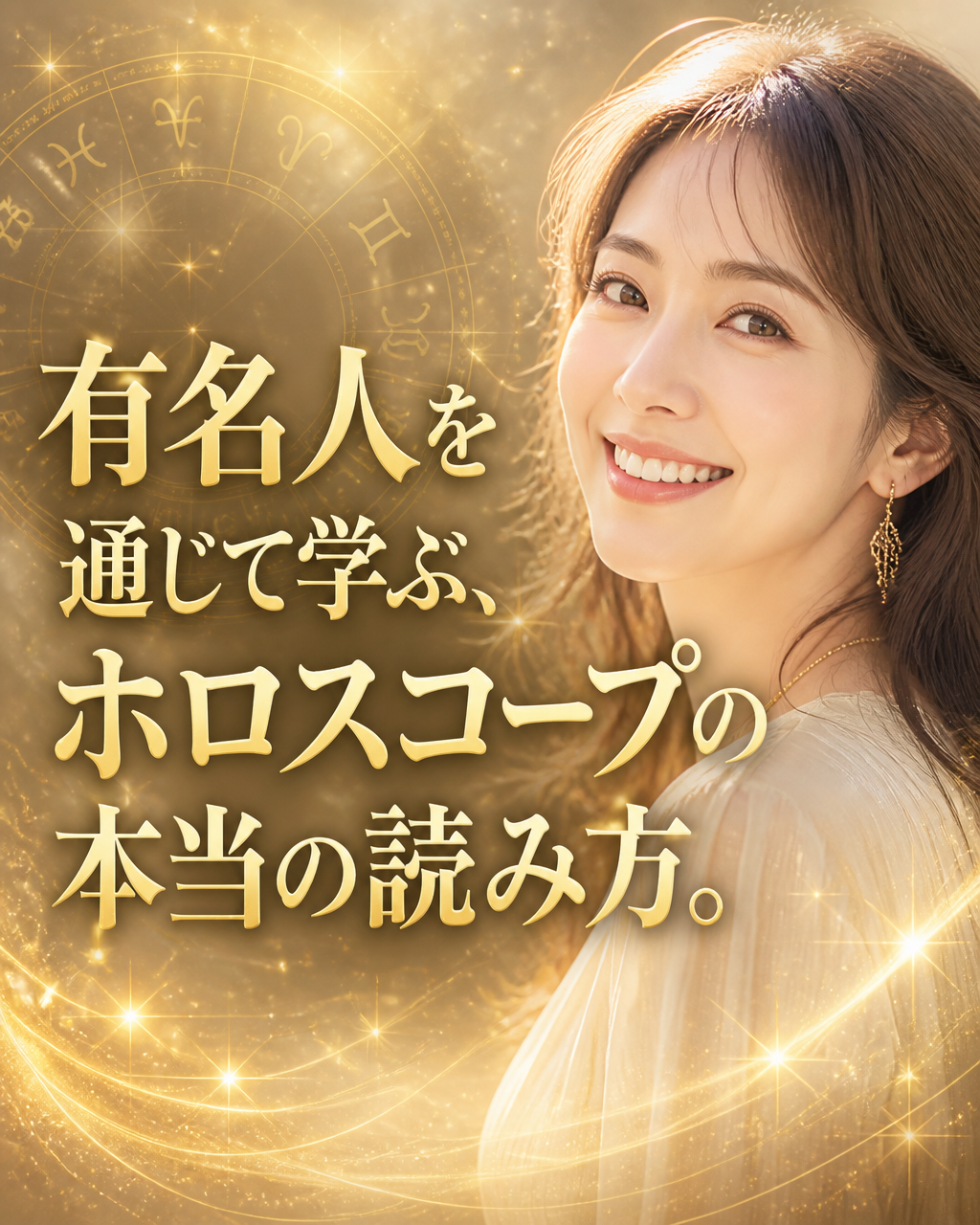 有名人のホロスコープから学ぶ。出生図の読み方入門