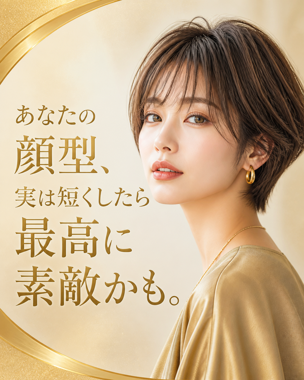ショートカットが似合わない顔型でも大丈夫？プロが教える選び方