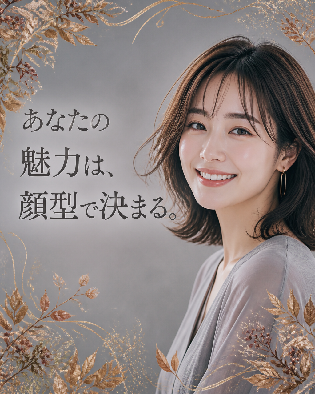大人女性向けヘアスタイル|顔型別似合う髪型の選び方