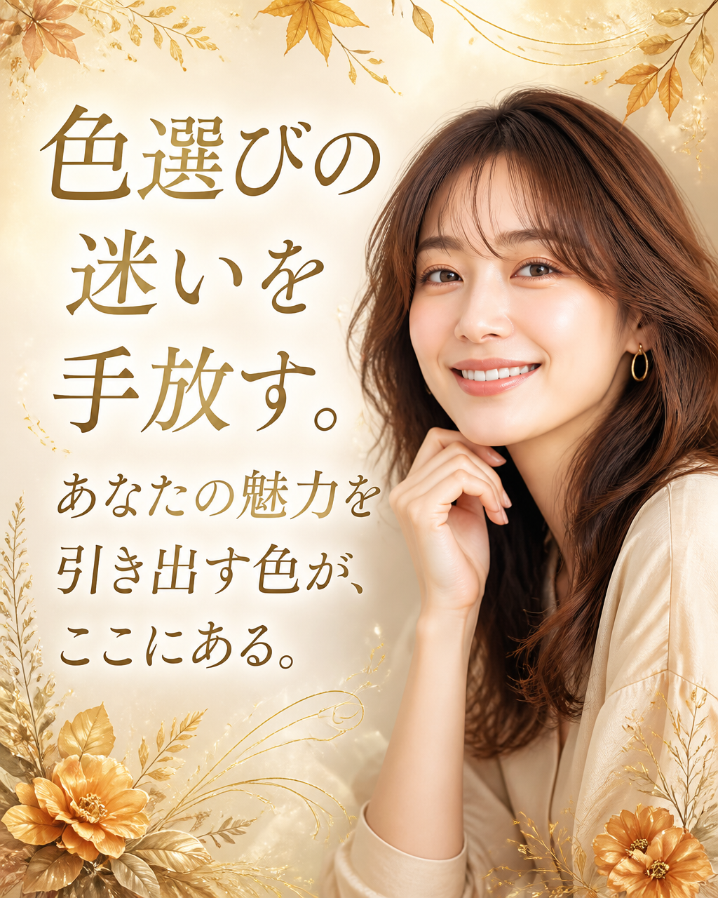 自分に似合う色が分からない方へ。パーソナルカラー診断の基礎知識