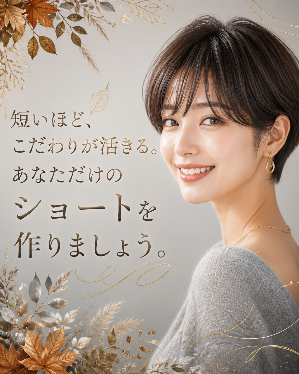 ショートカットが似合わない理由は髪質?顔型?プロが解説