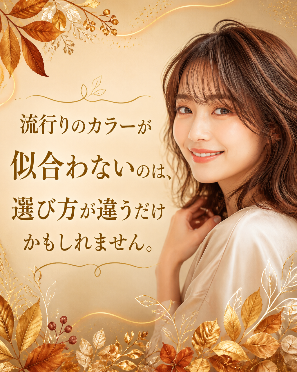 透明感カラーが似合わない？肌色別の選び方と失敗しないコツ