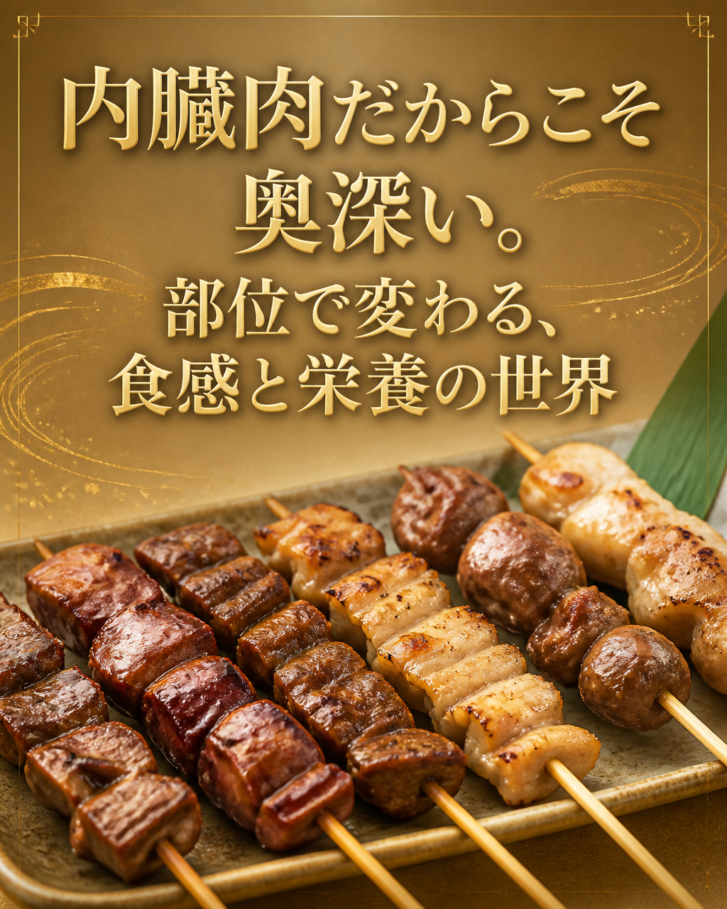 もつ焼きは栄養満点？意外と知らない部位別の特徴と選び方