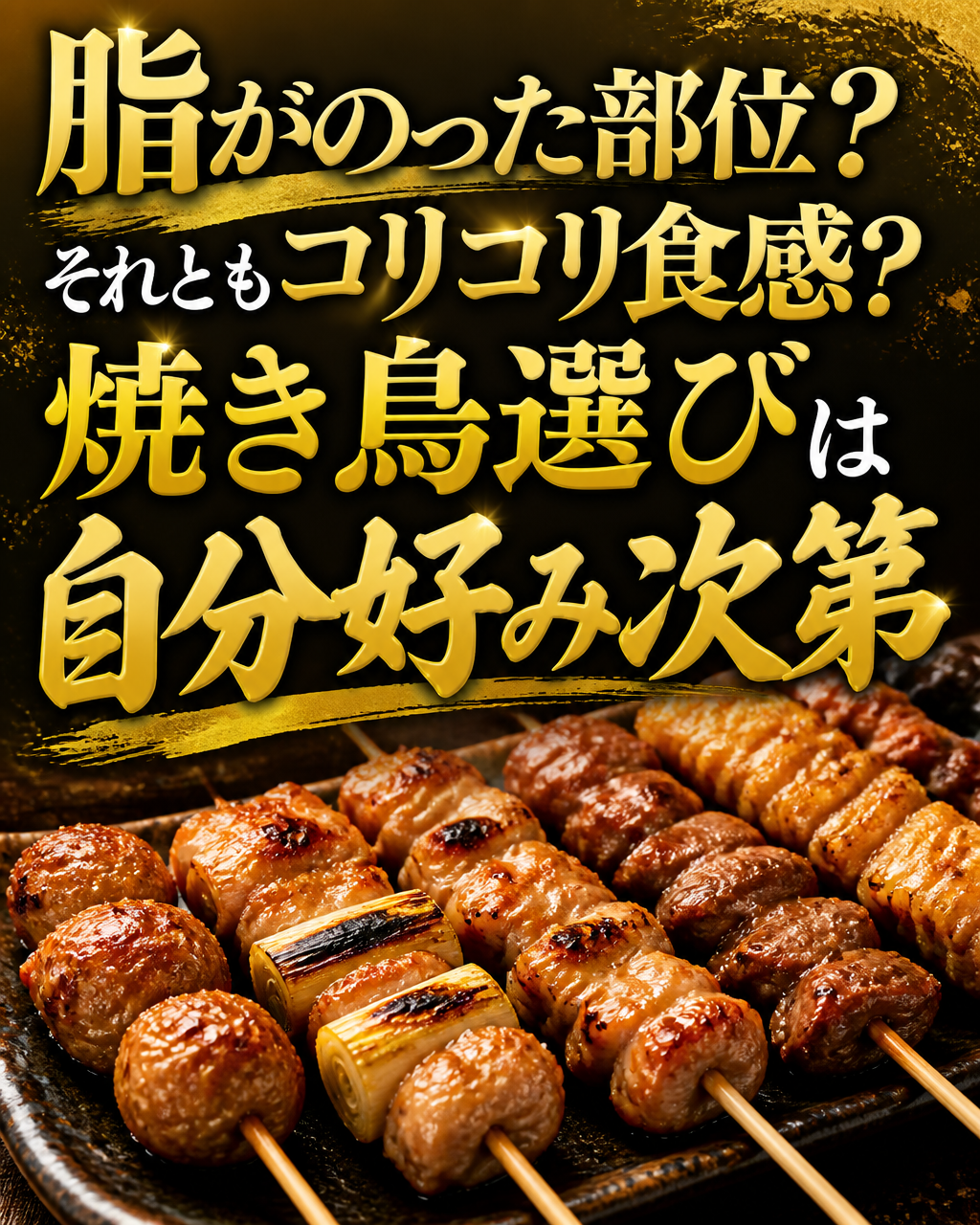 焼き鳥の部位で迷うあなたへ｜初心者向け選び方ガイド