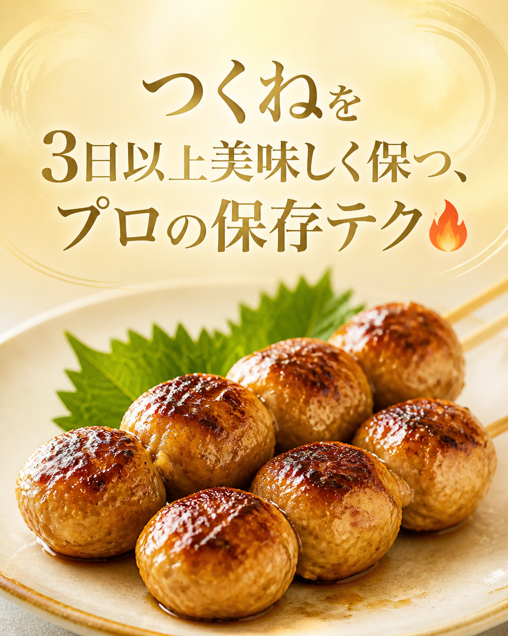 つくねの冷凍保存は何日持つ？焼き鳥屋が教える保存のコツ