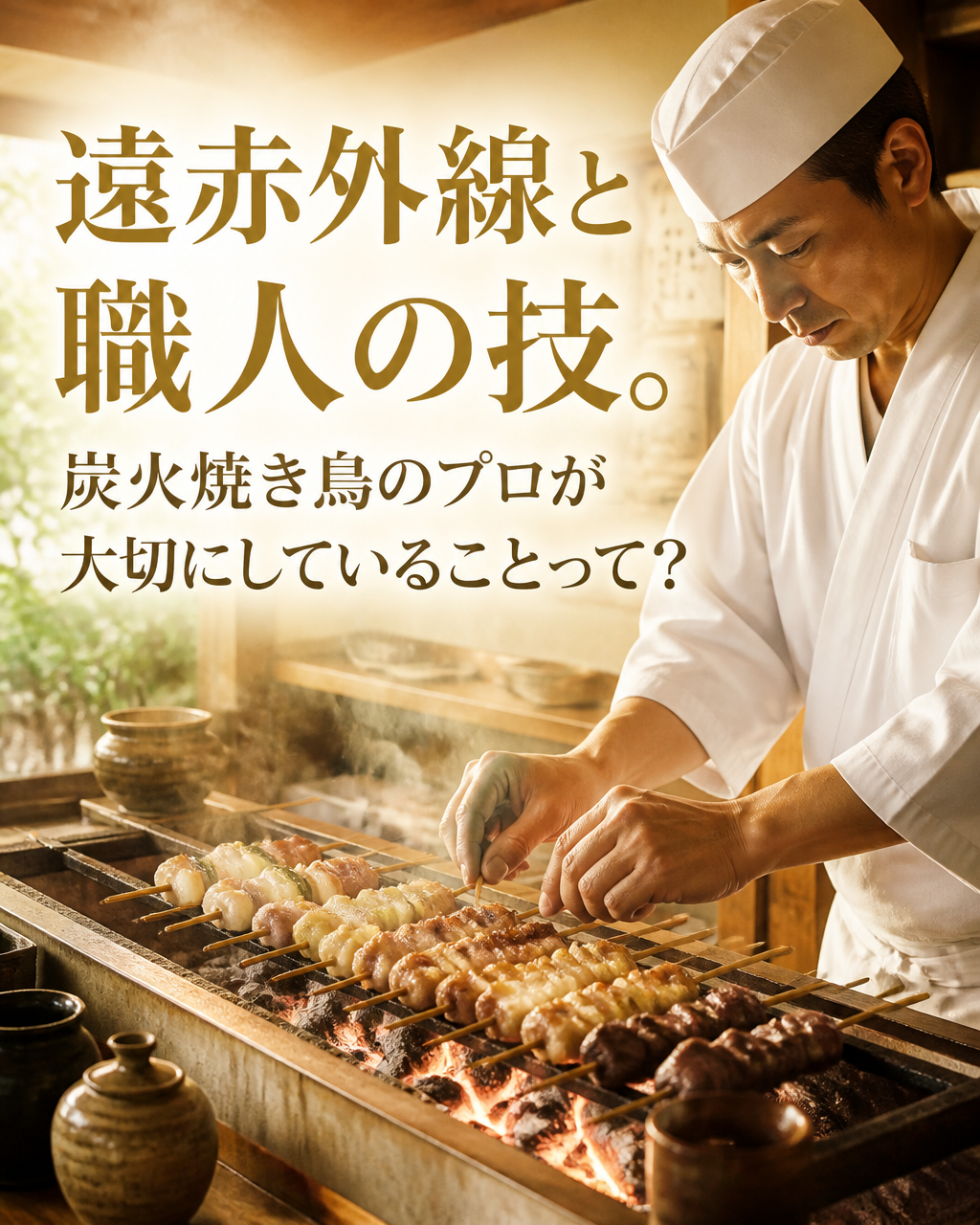 炭火焼き鳥が美味しい理由｜プロの焼き方と選び方
