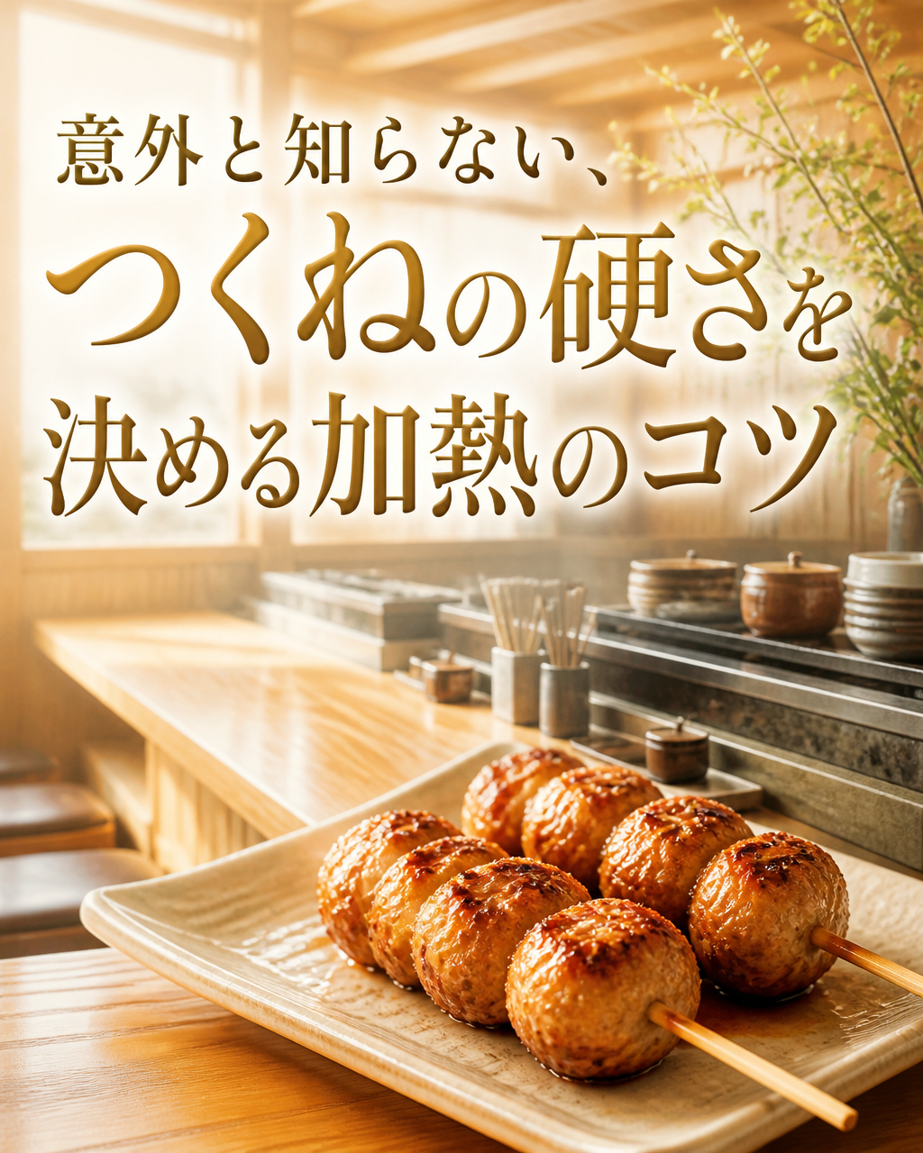 つくねが硬くなる原因と、ジューシーに仕上げるコツ